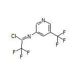 2,2,2-三氟-N-[5-(三氟甲基)-3-吡啶基]亚氨代乙酰氯