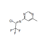 2,2,2-三氟-N-(6-甲基-4-嘧啶基)亚氨代乙酰氯