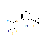 N-[2-氯-3-(三氟甲基)苯基]-2,2,2-三氟亚氨代乙酰氯