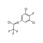 N-(3,5-二氯-4-氟苯基)-2,2,2-三氟亚氨代乙酰氯