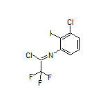 N-(3-氯-2-碘苯基)-2,2,2-三氟亚氨代乙酰氯
