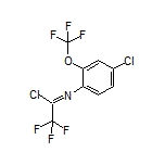 N-[4-氯-2-(三氟甲氧基)苯基]-2,2,2-三氟亚氨代乙酰氯