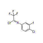 N-(4-氯-3-碘苯基)-2,2,2-三氟亚氨代乙酰氯