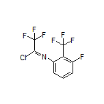 2,2,2-三氟-N-[3-氟-2-(三氟甲基)苯基]亚氨代乙酰氯