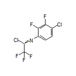 N-(4-氯-2,3-二氟苯基)-2,2,2-三氟亚氨代乙酰氯