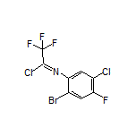 N-(2-溴-5-氯-4-氟苯基)-2,2,2-三氟亚氨代乙酰氯