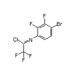 N-(4-溴-2,3-二氟苯基)-2,2,2-三氟亚氨代乙酰氯