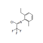 N-(2-乙基-6-甲基苯基)-2,2,2-三氟亚氨代乙酰氯