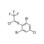 N-(2,6-二溴-4-氯苯基)-2,2,2-三氟亚氨代乙酰氯