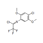 N-(4-氯-2,5-二甲氧基苯基)-2,2,2-三氟亚氨代乙酰氯