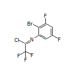 N-(2-溴-3,5-二氟苯基)-2,2,2-三氟亚氨代乙酰氯
