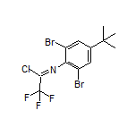 N-[2,6-二溴-4-(叔丁基)苯基]-2,2,2-三氟亚氨代乙酰氯