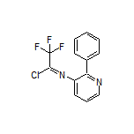 2,2,2-三氟-N-(2-苯基-3-吡啶基)亚氨代乙酰氯
