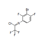 N-(3-溴-2,4-二氟苯基)-2,2,2-三氟亚氨代乙酰氯