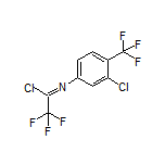N-[3-氯-4-(三氟甲基)苯基]-2,2,2-三氟亚氨代乙酰氯
