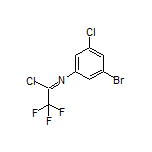 N-(3-溴-5-氯苯基)-2,2,2-三氟亚氨代乙酰氯