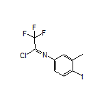 2,2,2-三氟-N-(4-碘-3-甲基苯基)亚氨代乙酰氯