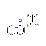 N-(1-氯-2-萘基)-2,2,2-三氟亚氨代乙酰氯