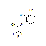 N-(3-溴-2-氯苯基)-2,2,2-三氟亚氨代乙酰氯