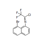 N-(8-溴-1-萘基)-2,2,2-三氟亚氨代乙酰氯