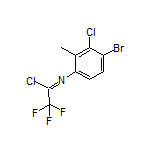 N-(4-溴-3-氯-2-甲基苯基)-2,2,2-三氟亚氨代乙酰氯