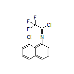 N-(8-氯-1-萘基)-2,2,2-三氟亚氨代乙酰氯