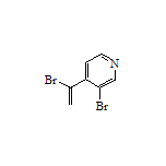 3-溴-4-(1-溴乙烯基)吡啶