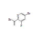 5-溴-2-(1-溴乙烯基)-3-氟吡啶