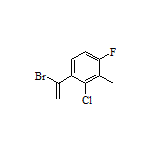 3-(1-溴乙烯基)-2-氯-6-氟甲苯
