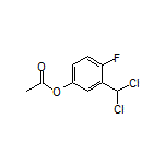 3-(二氯甲基)-4-氟苯基乙酸酯