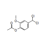 4-(二氯甲基)-2-甲氧基苯基乙酸酯