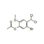 5-溴-4-(二氯甲基)-2-甲氧基苯基乙酸酯