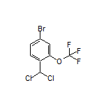 4-溴-1-(二氯甲基)-2-(三氟甲氧基)苯