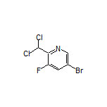 5-溴-2-(二氯甲基)-3-氟吡啶