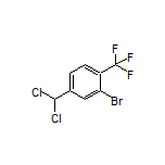 2-溴-4-(二氯甲基)-1-(三氟甲基)苯