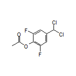 4-(二氯甲基)-2,6-二氟苯基乙酸酯
