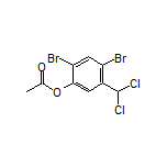 2,4-二溴-5-(二氯甲基)苯基乙酸酯