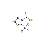 1-甲基-4-(甲砜基)-1H-吡唑-3-甲酸