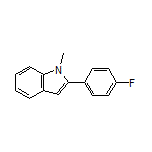 2-(4-氟苯基)-1-甲基吲哚