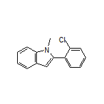 2-(2-氯苯基)-1-甲基吲哚