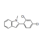 2-(2,4-二氯苯基)-1-甲基吲哚