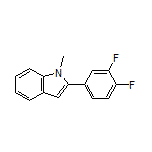 2-(3,4-二氟苯基)-1-甲基吲哚