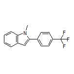 1-甲基-2-[4-(三氟甲基)苯基]吲哚