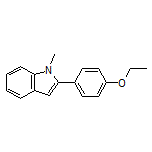 2-(4-乙氧基苯基)-1-甲基吲哚