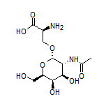 (S)-3-[[(2S,3R,4R,5R,6R)-3-乙酰氨基-4,5-二羟基-6-(羟甲基)四氢-2H-吡喃-2-基]氧基]-2-氨基丙酸