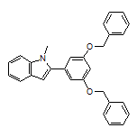 2-[3,5-双(苄氧基)苯基]-1-甲基吲哚