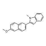 2-(6-甲氧基-2-萘基)-1-甲基吲哚
