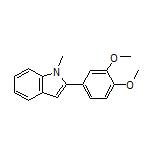 2-(3,4-二甲氧基苯基)-1-甲基吲哚