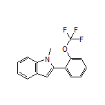 1-甲基-2-[2-(三氟甲氧基)苯基]吲哚
