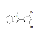 2-(3,5-二溴苯基)-1-甲基吲哚